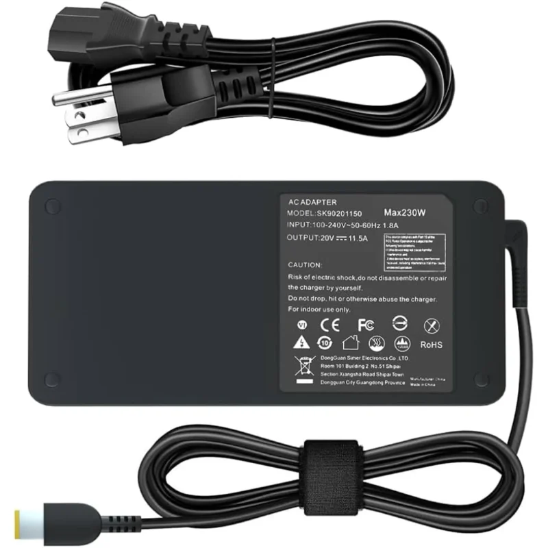 Cargador Lenovo Legion 20v