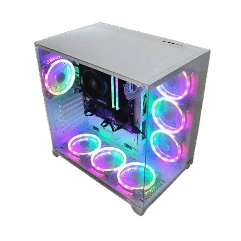 Power Cl-W69 Caja Blanca 7argb