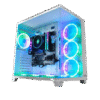Power Cl-W69 Caja Blanca 7argb