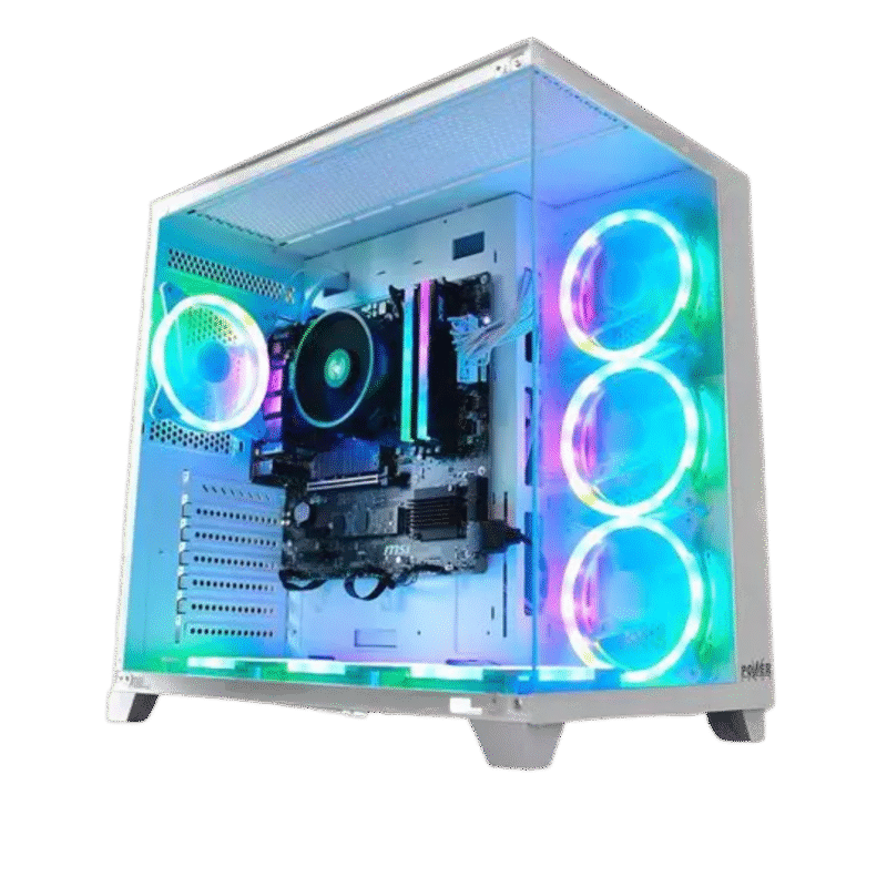 Power Cl-W69 Caja Blanca 7argb
