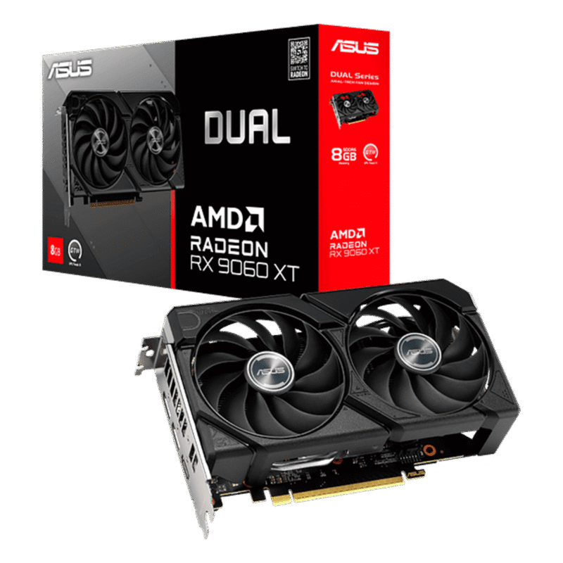 Tarjeta Asus Amd Radeon Rx 9060xt Dual 8 Gigas