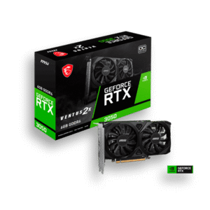 Tarjeta De Video Nvidia Geforce Msi Gef Rtx 3050 Ventus 2x Oc 6 Gigas