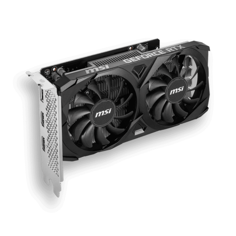 Tarjeta De Video Nvidia Geforce Msi Gef Rtx 3050 Ventus 2x Oc 6 Gigas