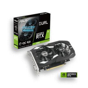 Tarjeta De Video Nvidia Geforce Asus Rtx 3050 Dual Oc Auto Ex 6 Gigas