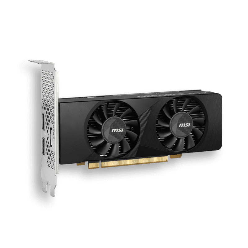 Tarjeta De Video Nvidia Geforce Msi Rtx-3050 Lp Oc Bracket Incluido 6 Gigas.