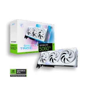 Tarjeta De Video Msi Geforce Rtx-5060ti Gaming Trio Oc 3x 8 Gigas Blanca
