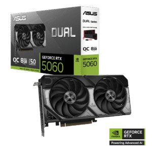 Tarjeta De Video Asus Tuf Geforce Rtx-5060 Dual Oc 8 Gigas