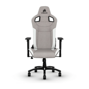 SILLA GAMER CORSAIR T3 RUSH FABRIC GRIS BLANCO