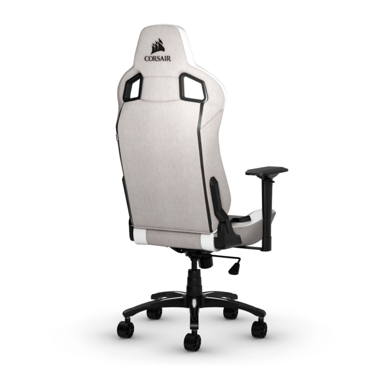 SILLA GAMER CORSAIR T3 RUSH FABRIC GRIS BLANCO